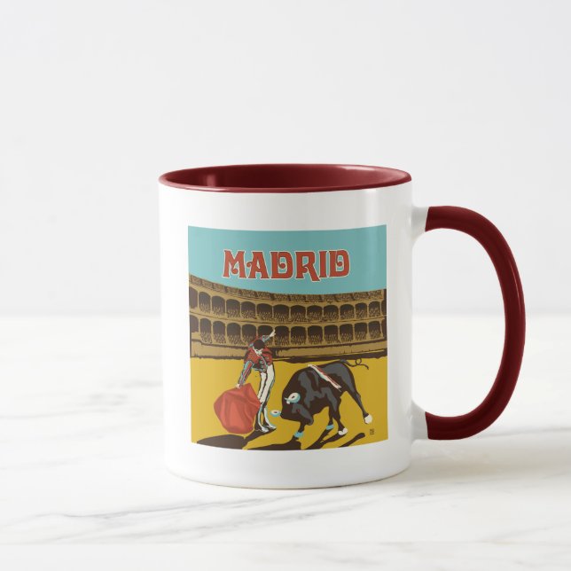 Caneca Madrid, Espanha (Direita)