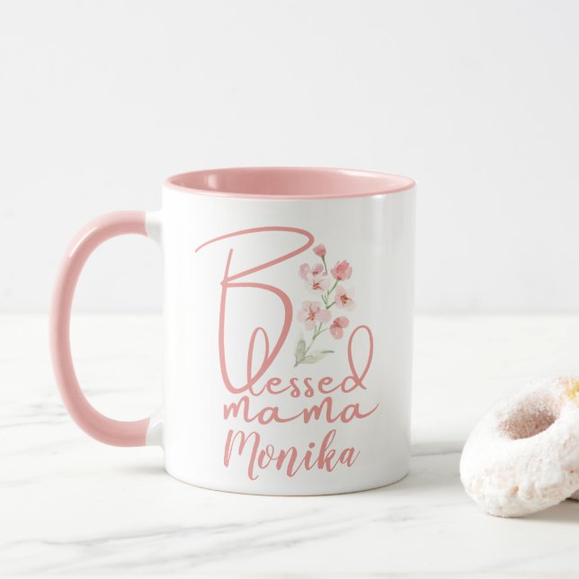 Caneca Mãe abençoada (Com Donut)