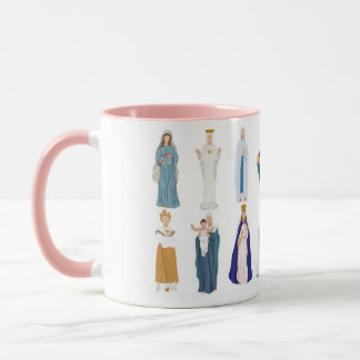 Caneca Mãe abençoada, Marian Mug católico
