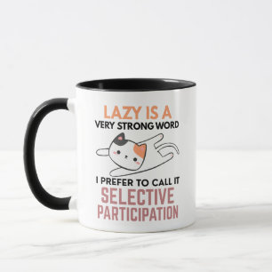 Caneca Mãe Amante de Gatos Engraçada Senhora Pessoa Pregu
