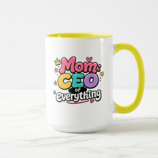 Caneca Mãe CEO de Tudo