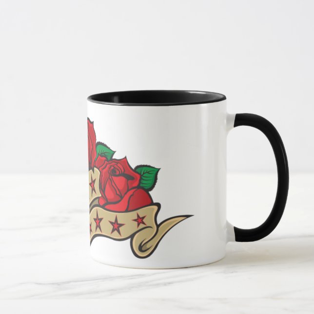 Caneca Mãe cor-de-rosa do tatuagem (Direita)