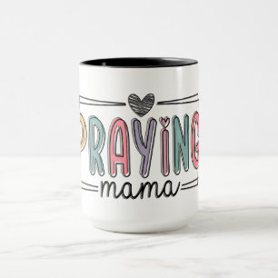Caneca Mãe Cristã Inspiradora que Reza