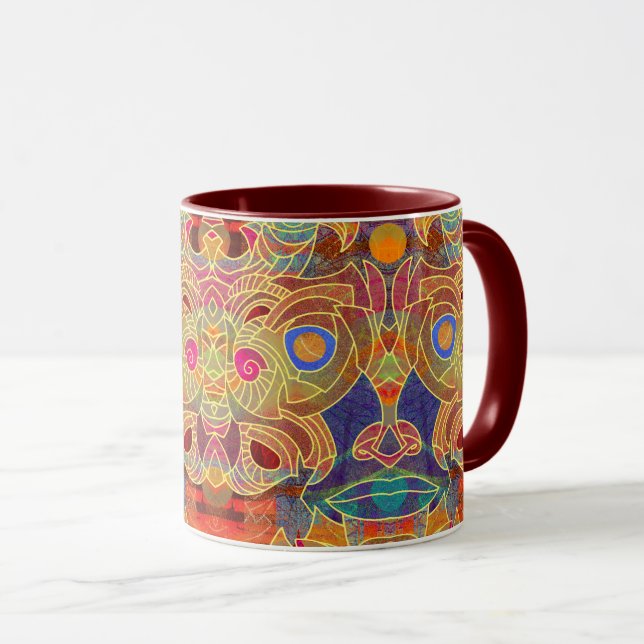 Caneca Mãe da Dawn Mask Mug (Frente Esquerda)