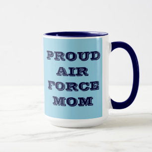 Caneca Mãe da Força Aérea Orgulhosa