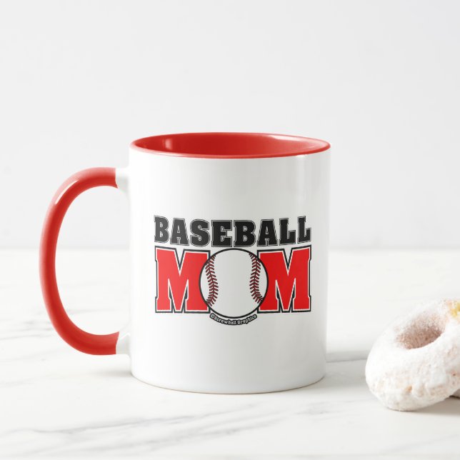 Caneca Mãe de Beisebol (Com Donut)