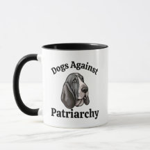 Mãe de Cachorro Anti Trump Feminista Divertida Pol