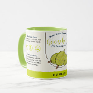 Caneca Mãe de classe mundial Gooseberry Love Jam Mug