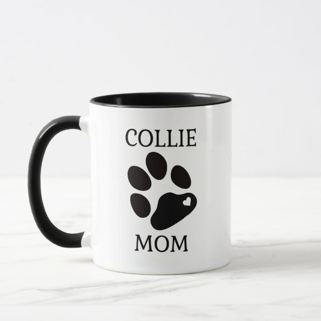 Caneca Mãe de Collie (Esquerda)