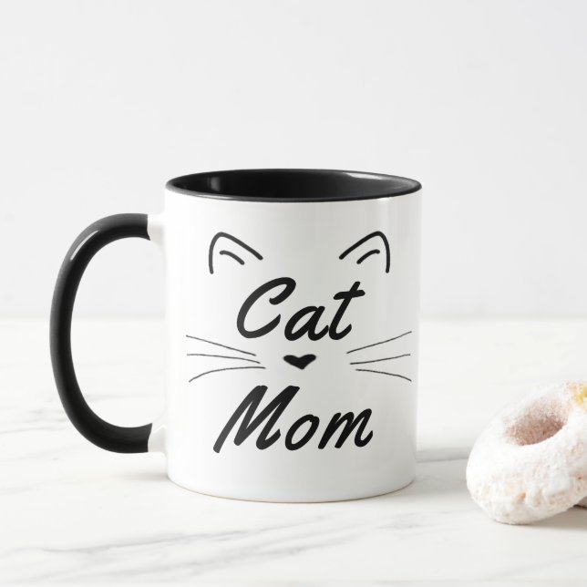 Caneca Mãe de Gato (Com Donut)