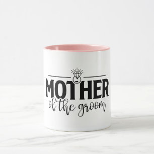 Caneca Mãe do Escrito Fluxo do Groom Personalizado