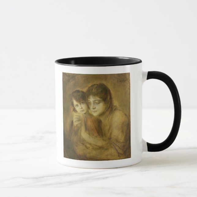 Caneca Mãe e criança, 1893 (Direita)