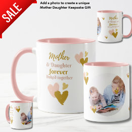 Caneca Mãe e Filha para sempre - FOTO Vinculada