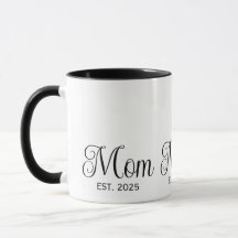 Mãe Estabelecida Nova Mãe Presente Café de Duas Co