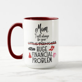 Caneca Mãe, Eu Sempre Serei Seu Grande Problema Financeir