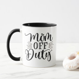 Caneca Mãe Fora de Serviço Presente Divertido para Mãe