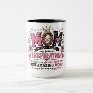 Caneca Mãe Inspiradora Maior Bênção