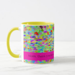 Caneca Mãe, Obrigado Por Estar Sempre Lá. Eu Te Amo