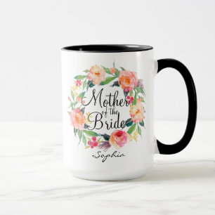 Caneca Mãe Personalizada da Noiva Terra Floral2