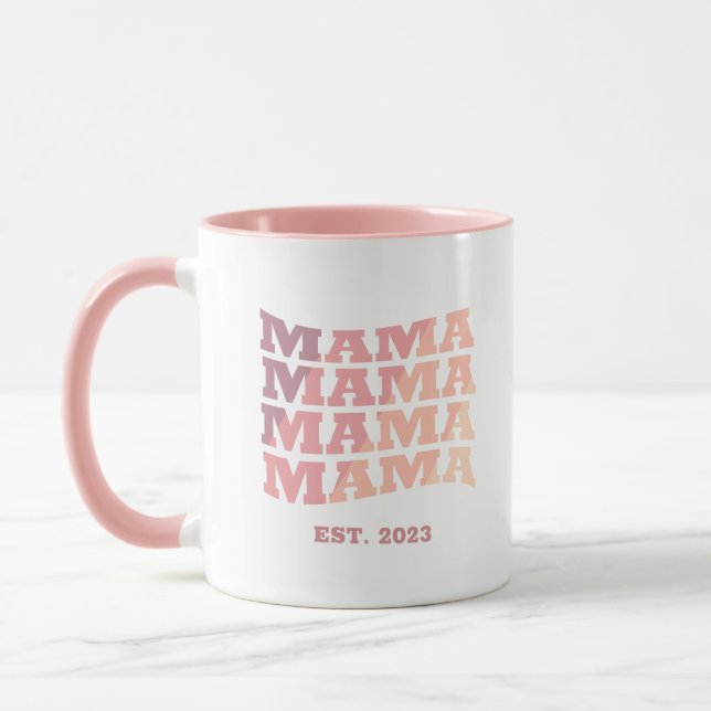 Caneca Mãe personalizada estabelecida (Esquerda)