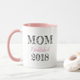Caneca Mãe (personalizável) Estabelecida em 2018