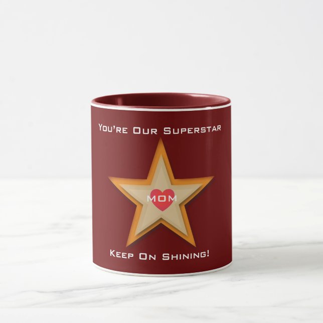 Caneca Mãe Superstar Mug (Centro)