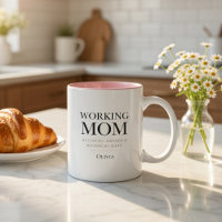 Mãe Trabalhadora Personalizada – Presente Personal