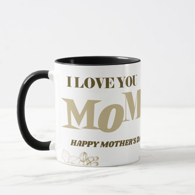 Caneca "Mãe: Uma Pitada de Amor e Apreciação" (Esquerda)