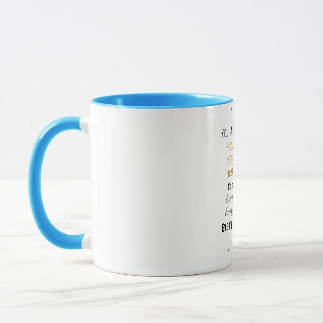 Caneca MÃE - Você É Tudo | Presente Motivacional (Esquerda)