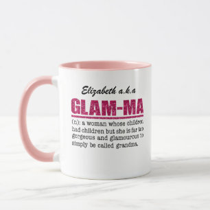 Caneca Mães De Glama Cinza Quente