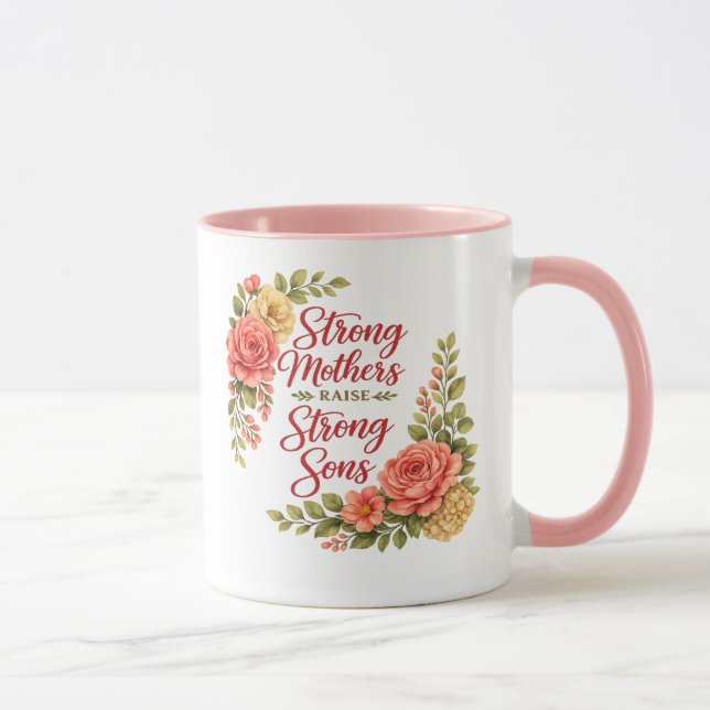 Caneca Mães Fortes Criam Filhos Fortes (Direita)