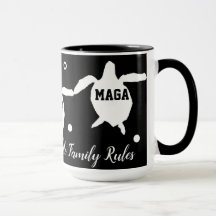 MAGA Family Turtles Mug