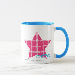 Caneca Magenta 3 da xadrez