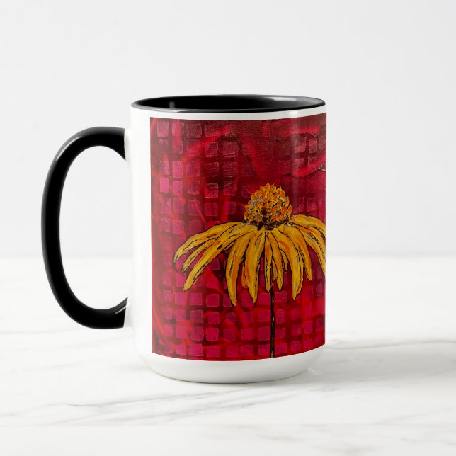 Caneca Magenta Coneflower Mug (Esquerda)