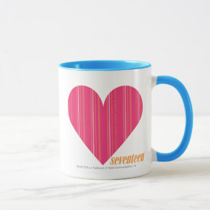 Caneca Magenta fina 4 das listras