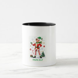Caneca “Magia do Papai Elfo em Cada Golada”