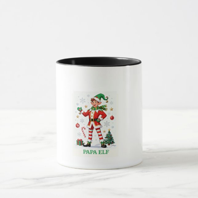 Caneca “Magia do Papai Elfo em Cada Golinho” (Centro)
