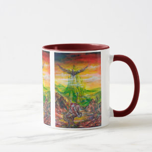 CANECA MAGIC DUEL ENTRE BRADAMANT E NEGROMANCER