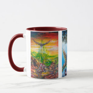 CANECA MAGIC DUEL ENTRE BRADAMANT E NEGROMANCER
