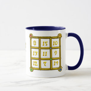CANECA MAGIC SQUARE 33 / BLUE TALISMAN
