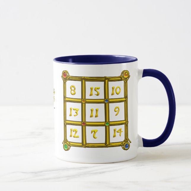 CANECA MAGIC SQUARE 33 / BLUE TALISMAN (Direita)