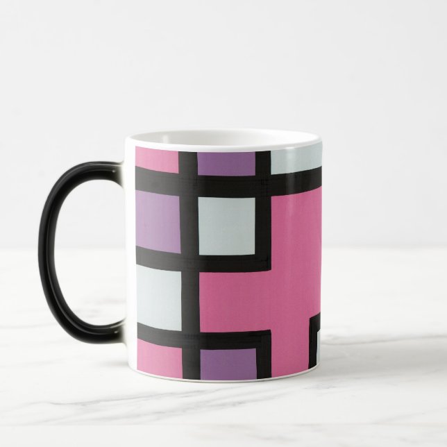 Caneca Mágica 抽象画　モダン　レトロ　mapper #2 マグ (Esquerda)