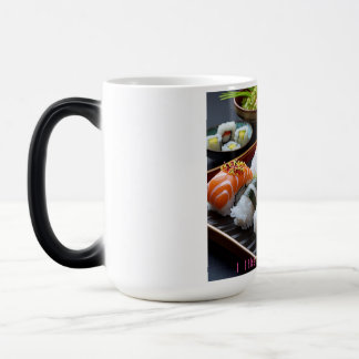 Caneca Mágica 「日本の寿司:至福のひととき(Japanese Sushi: A Moment of Bliss)」