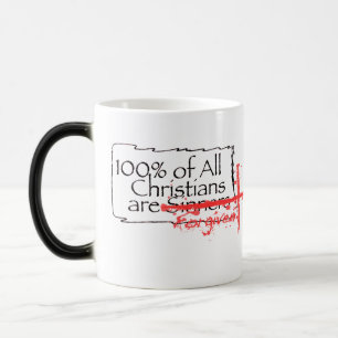Caneca Mágica 100% dos cristãos