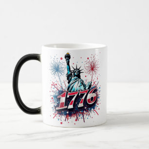 Caneca Mágica 1776 Estatura Da Liberdade
