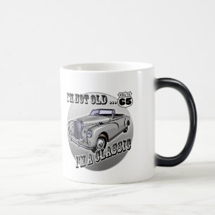 Caneca Mágica 65th T-shirt e presentes do aniversário