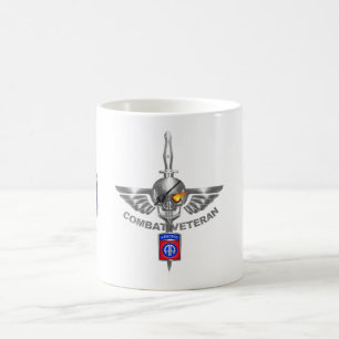 Caneca Mágica 82.ª Divisão de Voo Aéreo Combat Veteran Awincríve