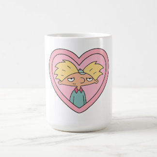 Caneca Mágica 90s Crush Heart Locket — Cute Retro Boy Sticker