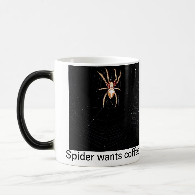 Caneca Mágica A aranha quer o café (Esquerda)