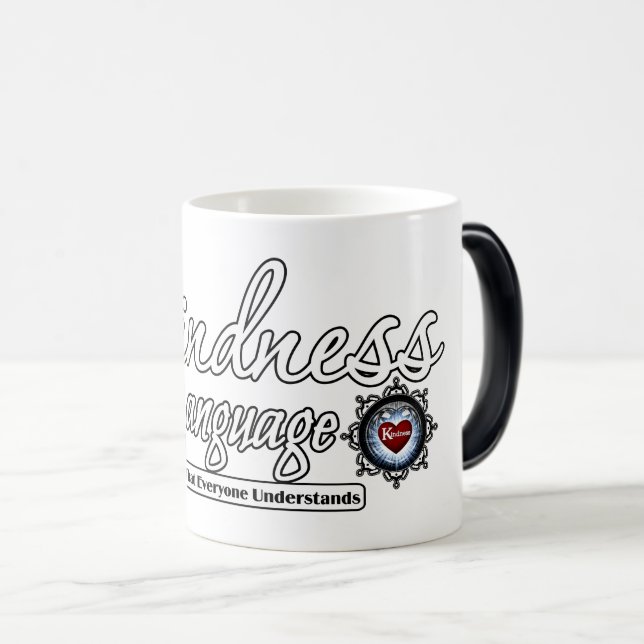 Caneca Mágica A Bondade É A Linguagem (Frente Esquerda)